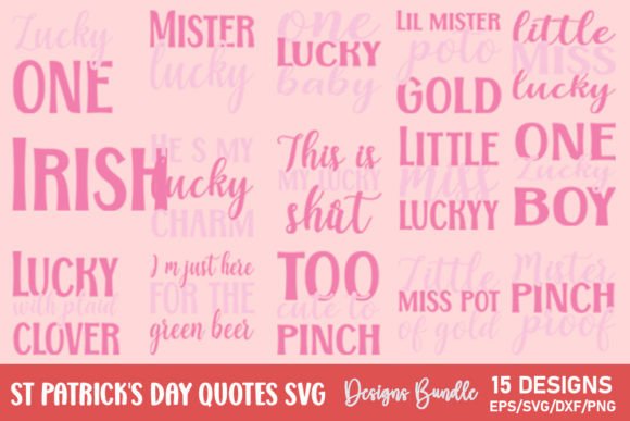 Download St Patrick's Day Quotes Svg Bundle - Quotes Collection
