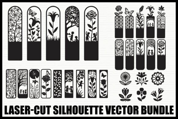 Download Laser Cut Silhouette Vector Bundle - Premium Bundle