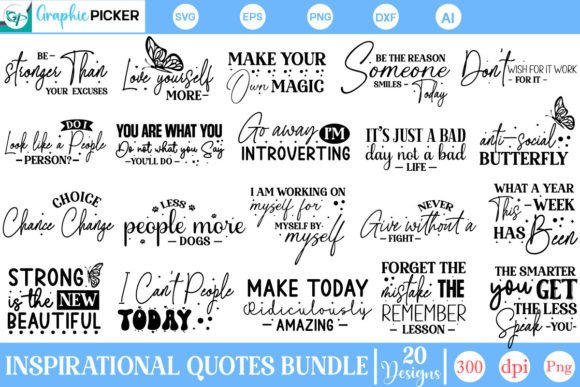 Download Inspirational Quotes Bundle - Quotes Collection