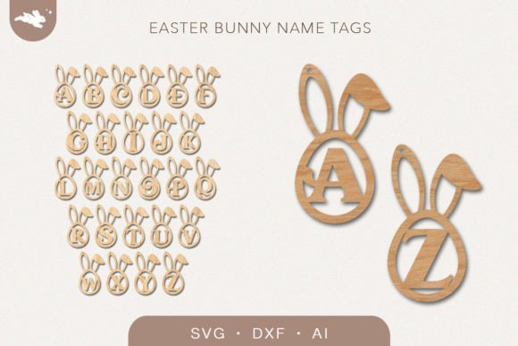 Download Easter Bunny Letters Svg, Easter Egg Svg - Easter bunny Collection