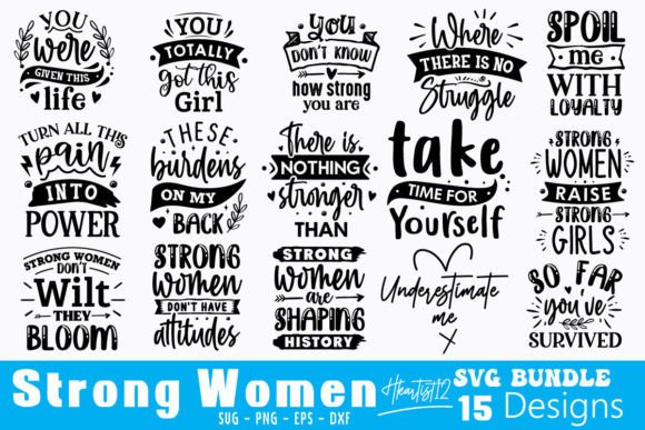 Download Strong Women SVG Bundle. - Strong women svg Collection