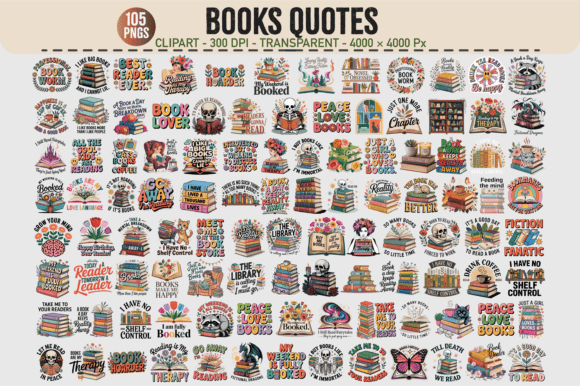 Download Books Quotes Clipart – 105 PNGs - Quotes Collection