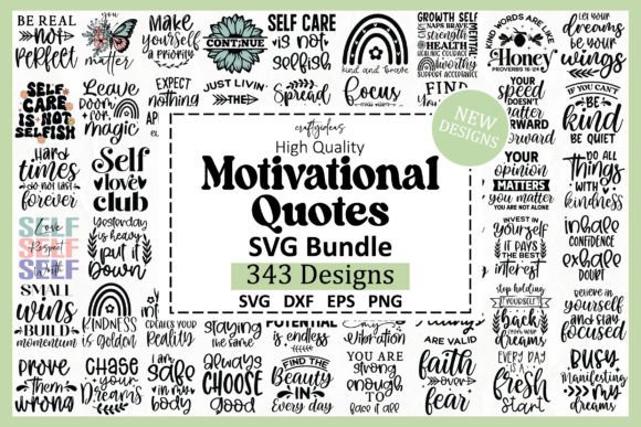 Download Big Motivational Quotes 343 SVGs - Quotes Collection