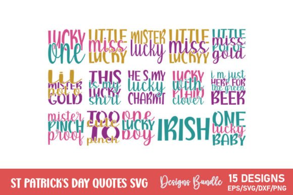 Download St Patrick's Day Quotes Svg Bundle - Quotes Collection