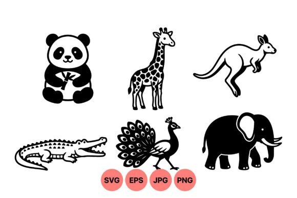 Download Cute Wildlife Animal SVG Clipart - Premium Bundle