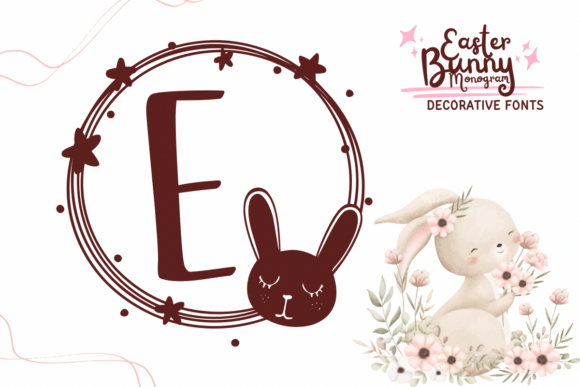 Download Easter Bunny Monogram - Easter bunny Collection