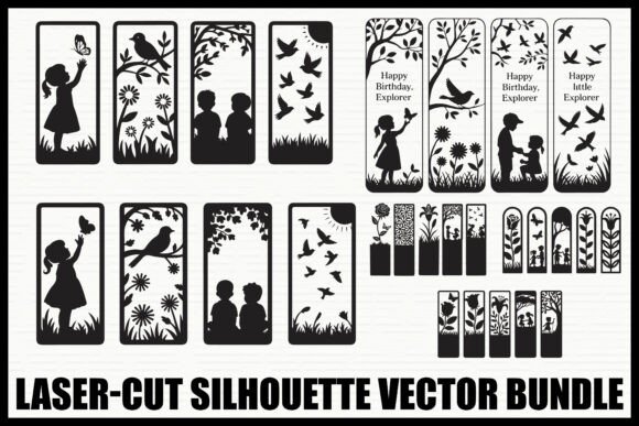 Download Laser Cut Silhouette Vector Bundle - Premium Resources